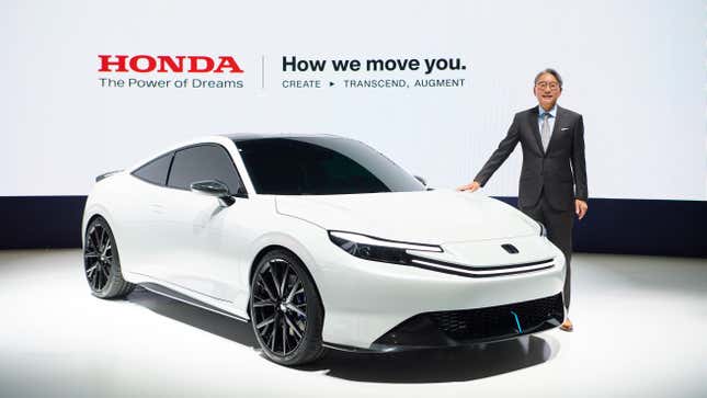 Bild für Artikel mit dem Titel Honda sagt, dass der neue Prelude nicht das „sportlichste und flotteste Auto“ sein wird